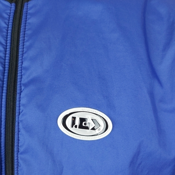 🍄3/50$🍄 LOUIS GARNEAU cycling running jacket rear pockets fleece lining - Picture 6 of 8